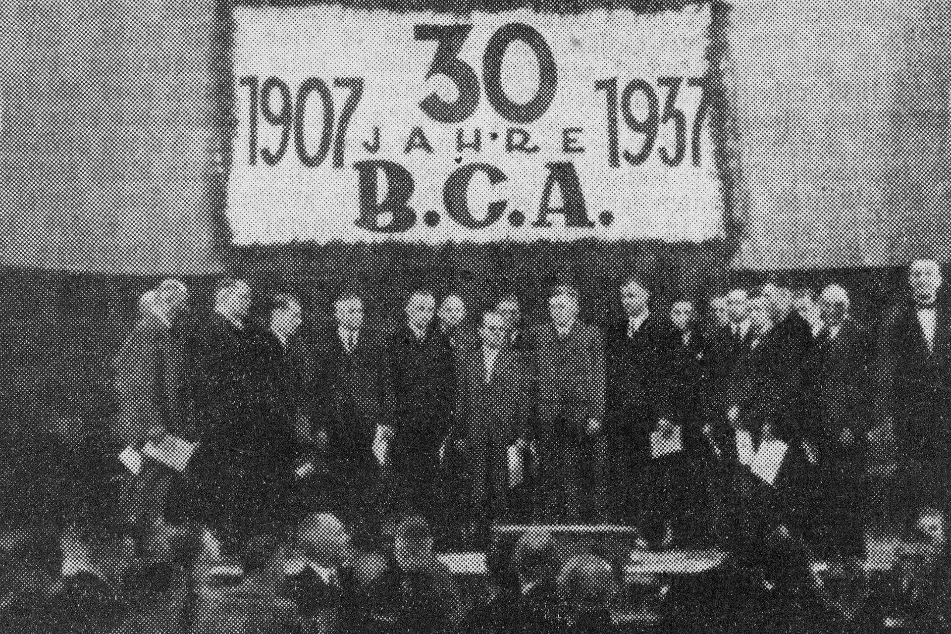 1937 Als das 30. Jubiläum gefeiert wurde FC Augsburg