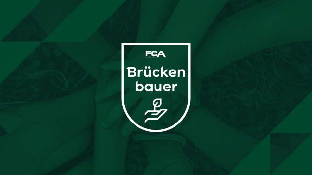 Grafik mit dem Logo der FCA-Brückenbauer